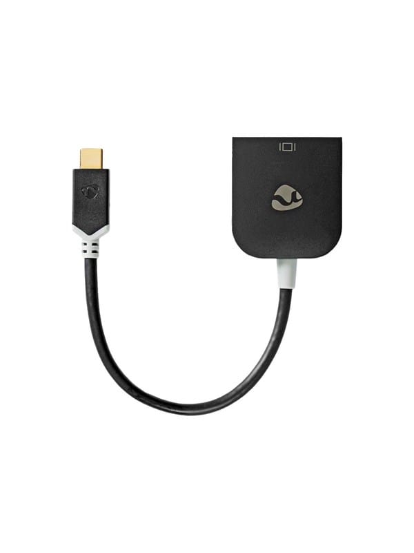 Nedis USB-C 3.1 Adapter Cable - USB / VGA adapter - 24 pin USB-C to HD-15 (VGA) - 20 cm