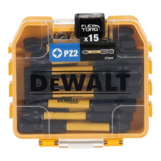 Stanley Bit-Set 15-tlg Pz2 57mm Thekendisplay 21 Sets