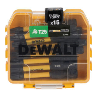 Stanley Bit-Set 15-tlg T25 57mm Thekendisplay 21 Sets