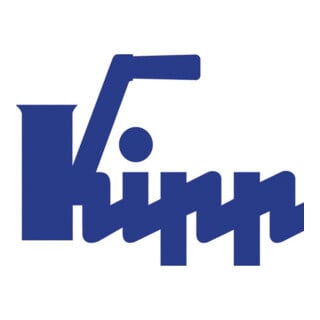KIPP Verschlussstopfen für quadratische Rohre A=25 Form B Polyethylen schwarz