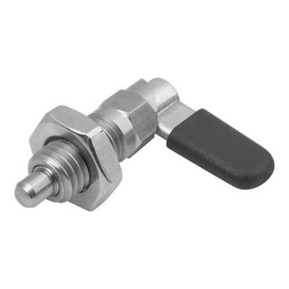 KIPP Sperrriegel M10 x 1 D=6 SW10 Form D Kappe Mutter