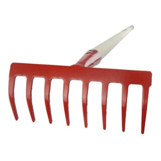 SHW Gartenrechen 14 Zinken mit Stiel
