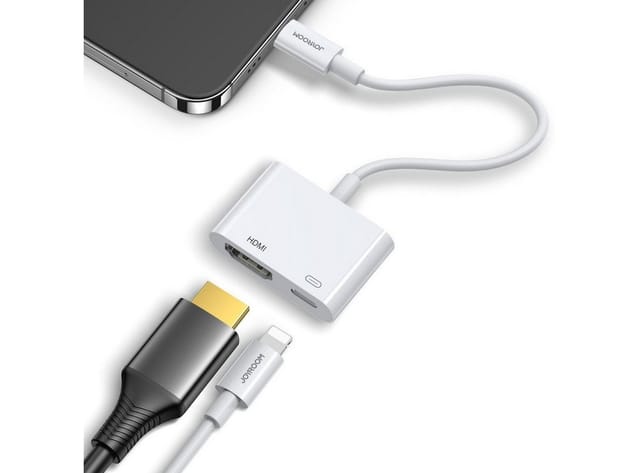 Joyroom Adapter Lightning - HDMI S-H141 (white)