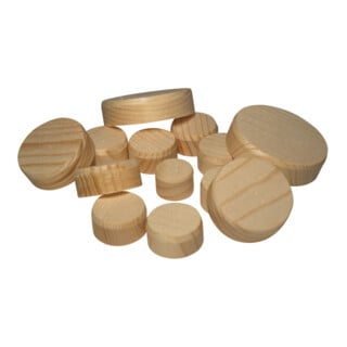 facett Querholzplättchen 25mm Fichte