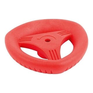 KIPP Deltarad Innenvierkant Gr.1 50mm Thermoplast rot