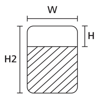 Hellermann Tyton Etiketten selbstlamin. 596-00124 weiß transparent 1500