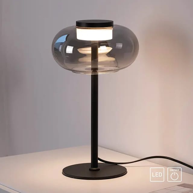 Schöner Wohnen Sia LED Tischleuchte schwarz