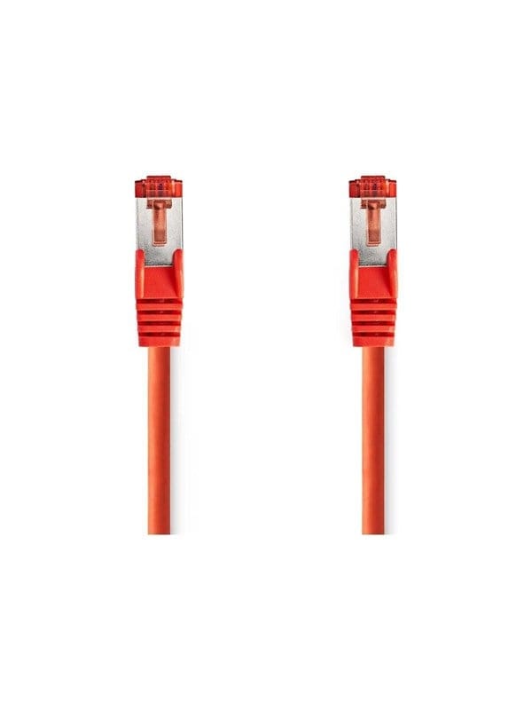 Nedis CCGL85221RD100 networking cable - Rot - 10m