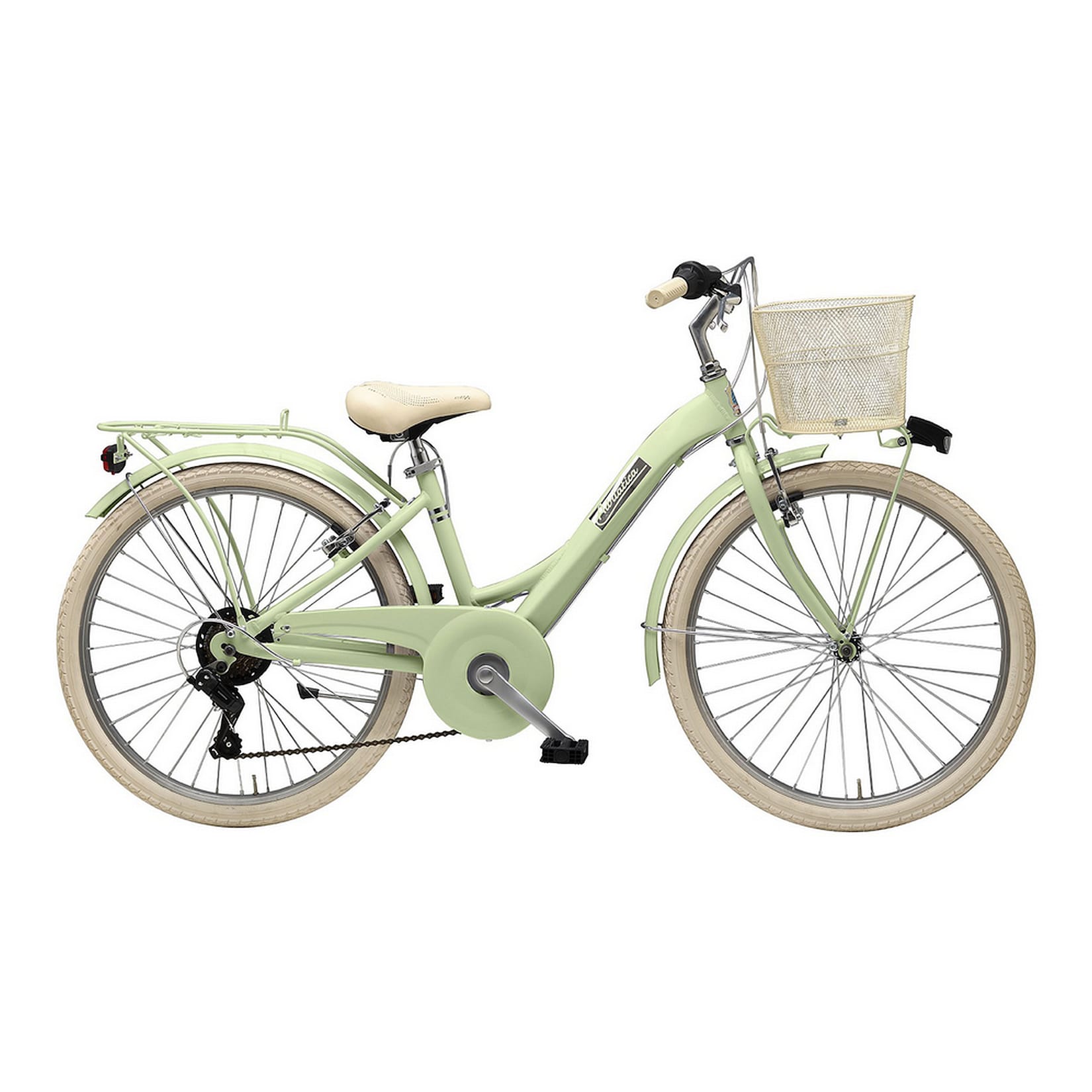Adriatica Cityfahrrad 24 Zoll PANDA, grün