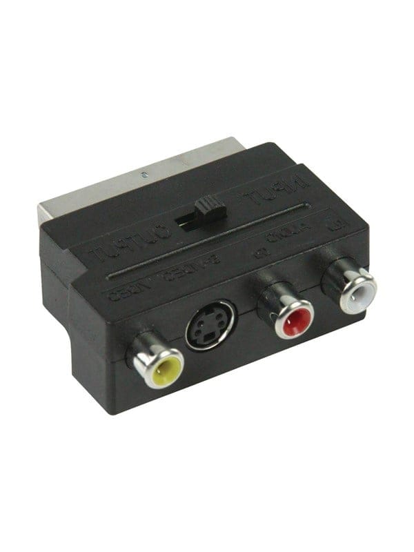 Nedis video / audio adaptor - S-Video / composite video / audio