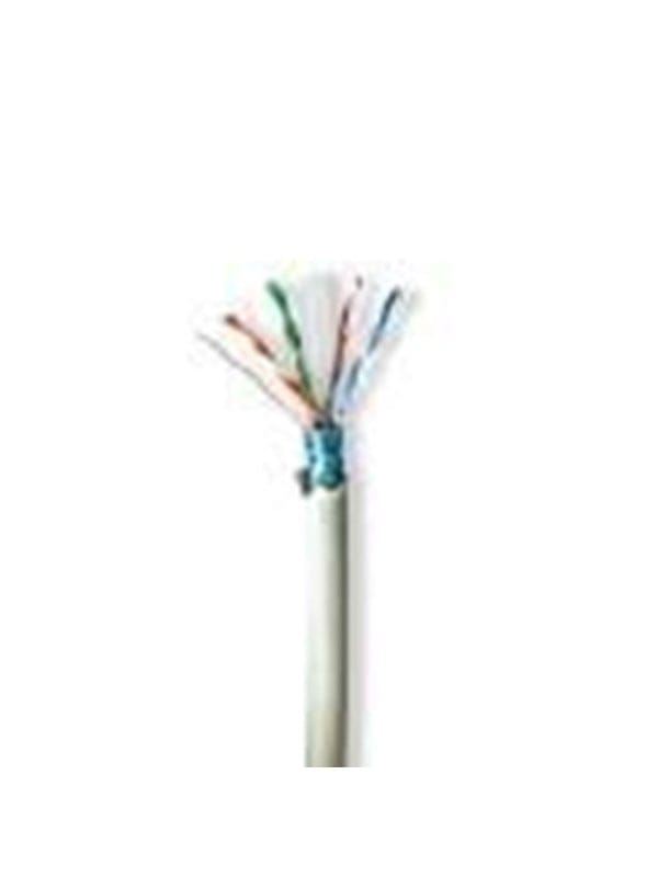 Nedis Network Cable Roll | CAT6 | Stranded | F/UTP | Bare Copper - Grau - 50m