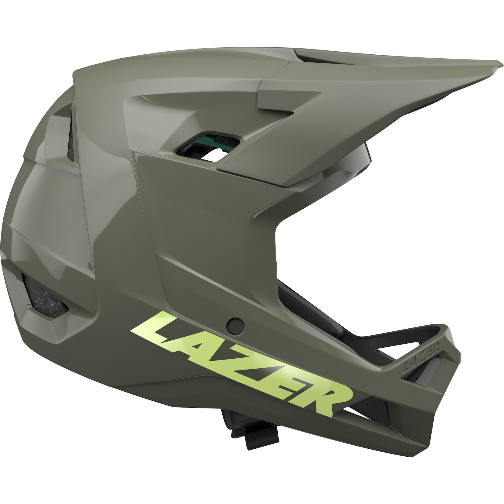LAZER Full Face - Fahrradhelm Chase KinetiCore, moosgrün