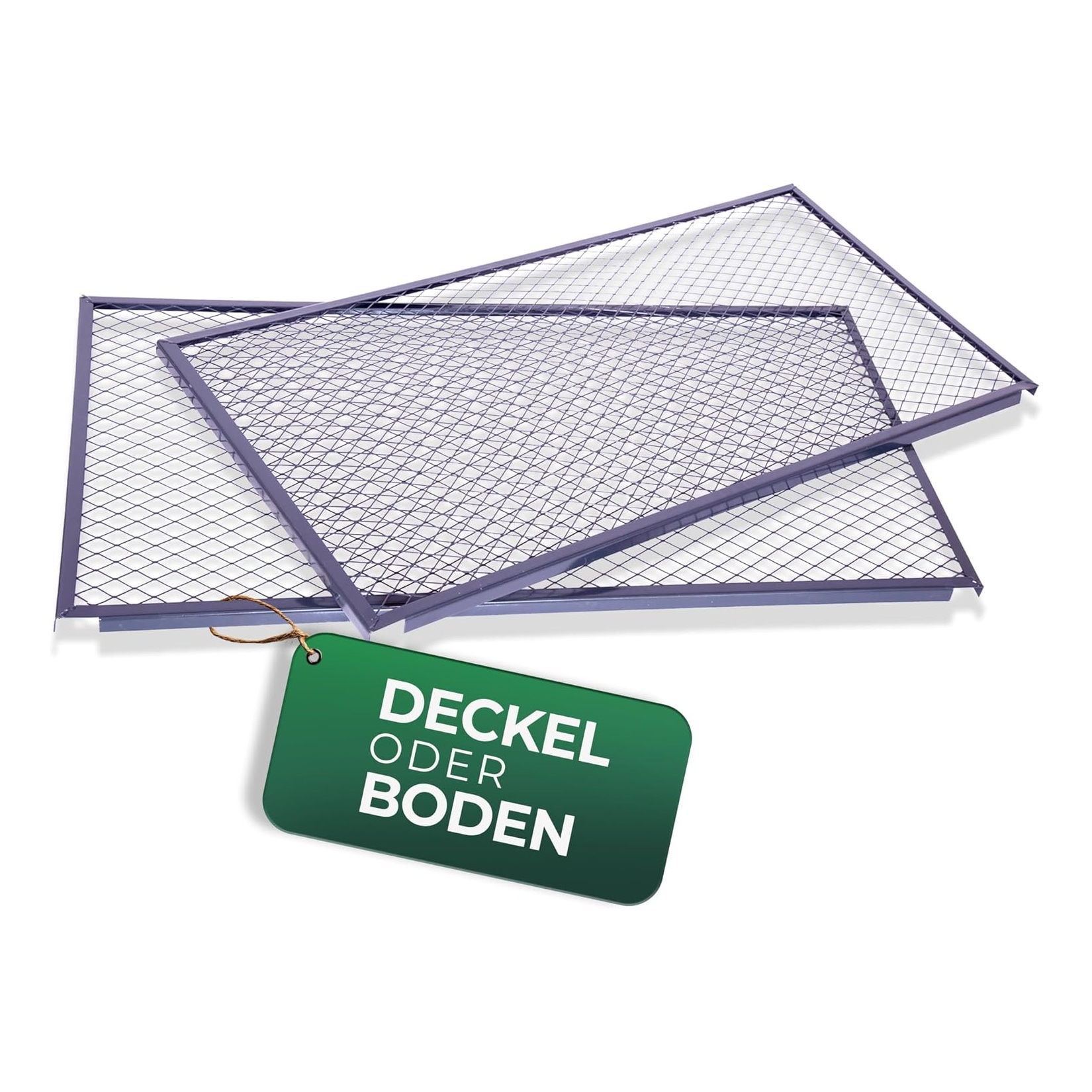 Novatool Garten-Komposter Deckel oder Boden, Komposter mit erweiterbarem Stecksytem, pulverbeschichteter Metallkomposter mit 1000 Liter Volumen, Kompost Kompostgitter Kompostkiste Bio Rasenkomposter