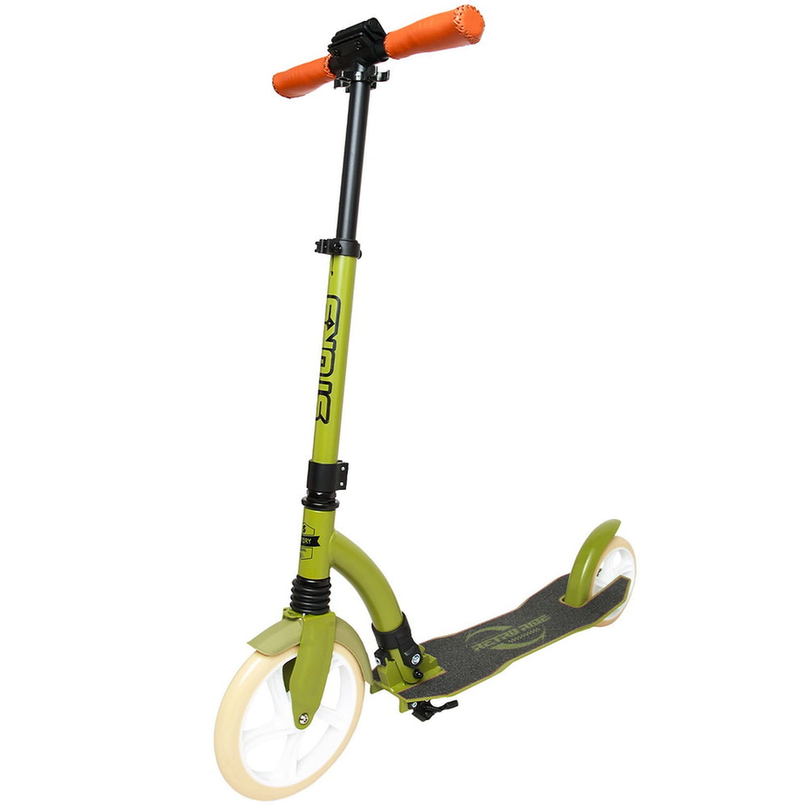 City-Scooter Retro Ride Foldable Commuter , grün