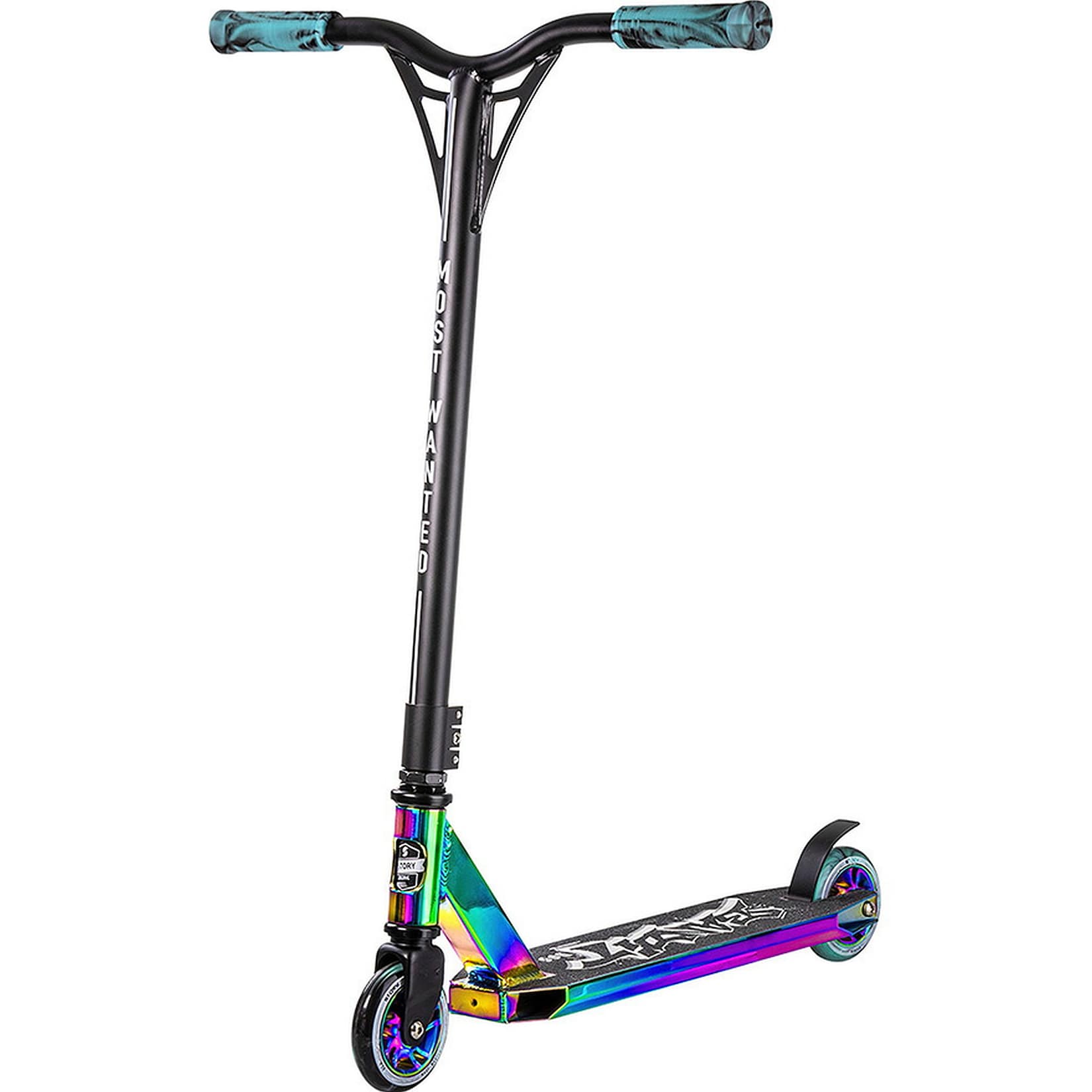 Stunt-Scooter Bandit DOS, rainbow