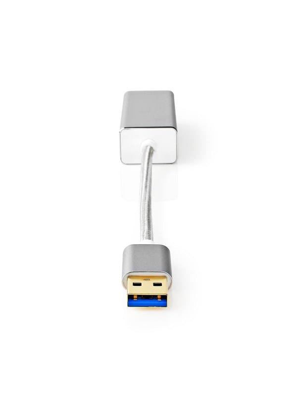 Nedis USB Network Adapter USB 3.2 Gen1 1Gbps USB-A Male RJ45 Female 0.20 m
