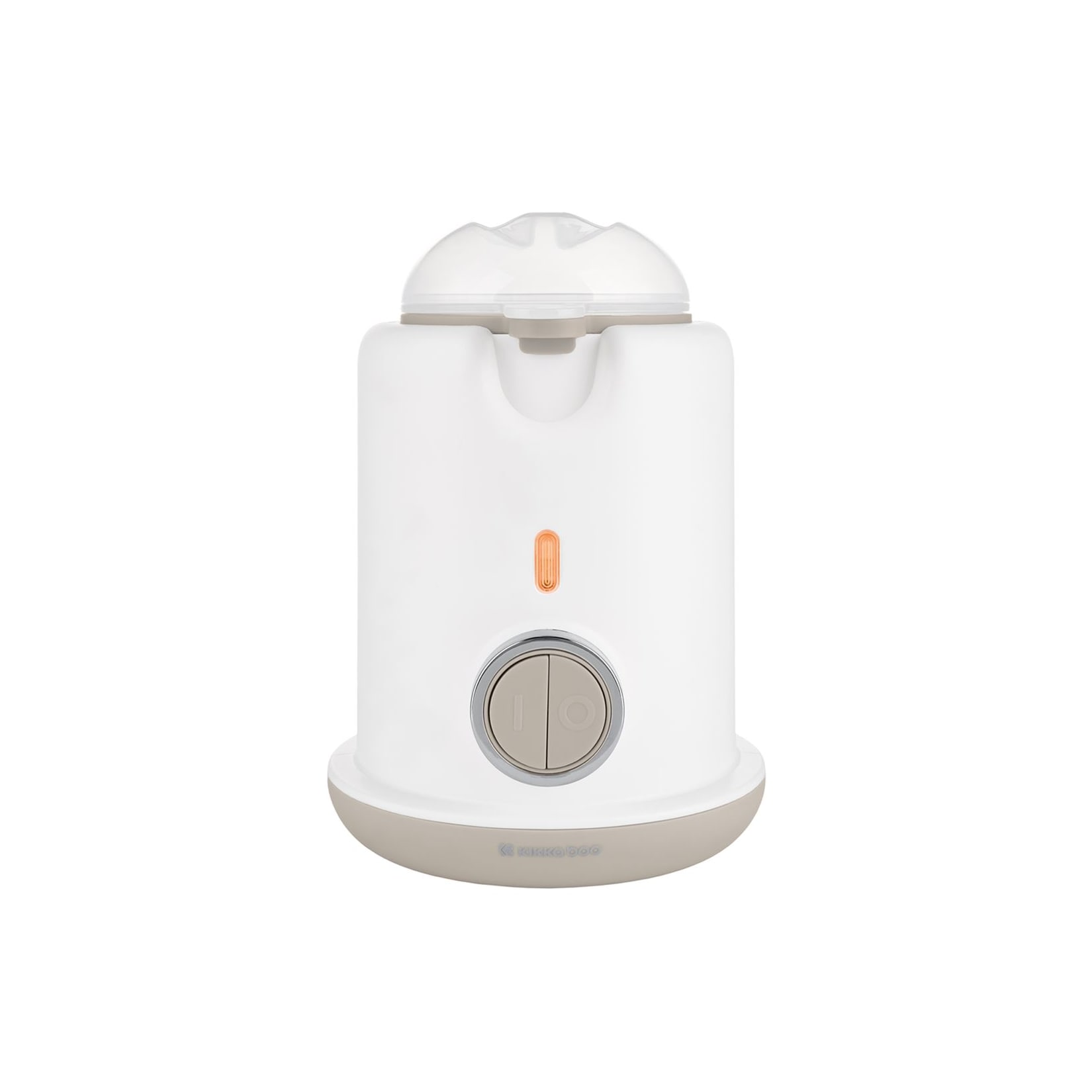 Kikkaboo Sterilisator Warmy 3 in 1 Flaschenwärmer Entsafter Messbecher Deckel beige