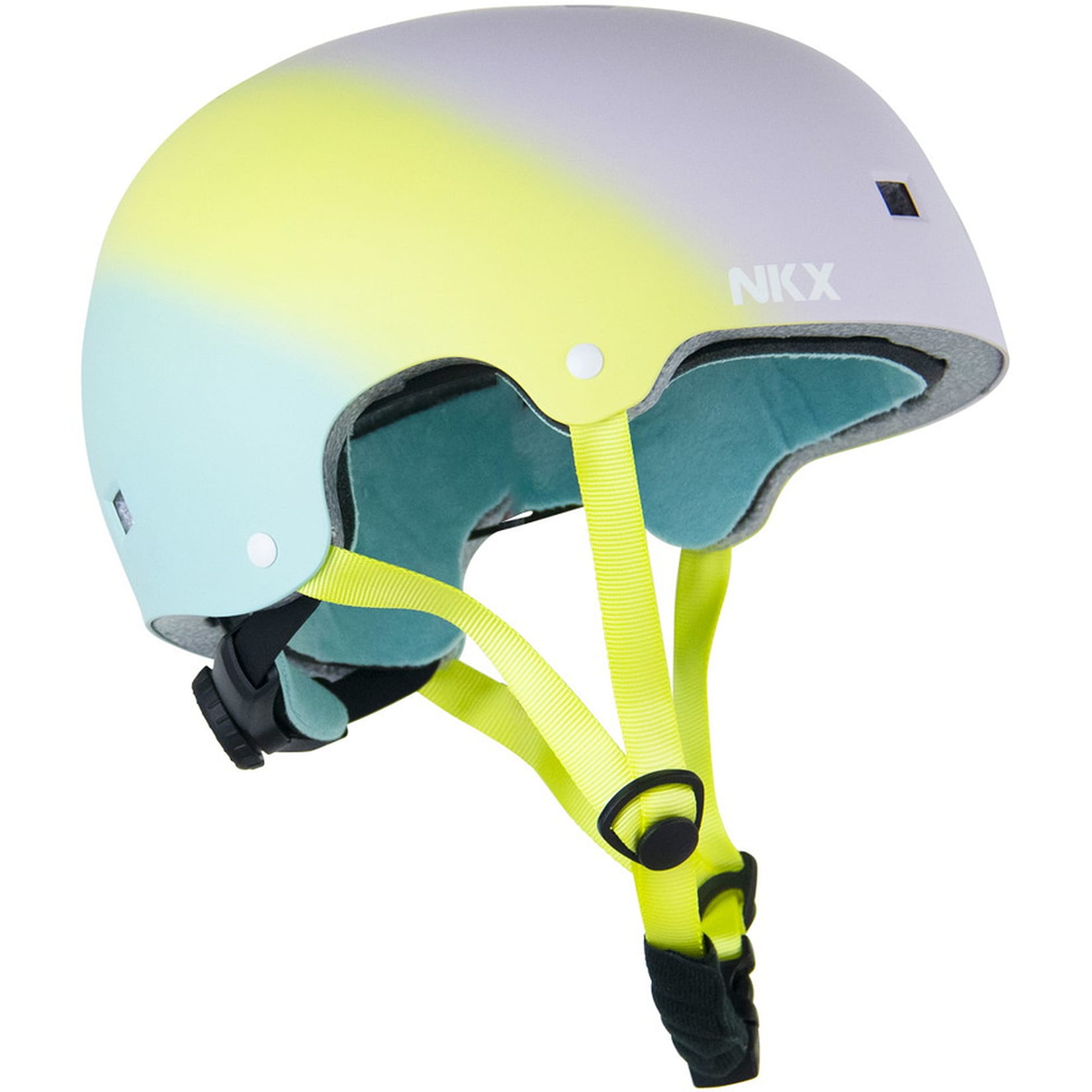 Multisport-Helm Brain Saver, blau/gelb