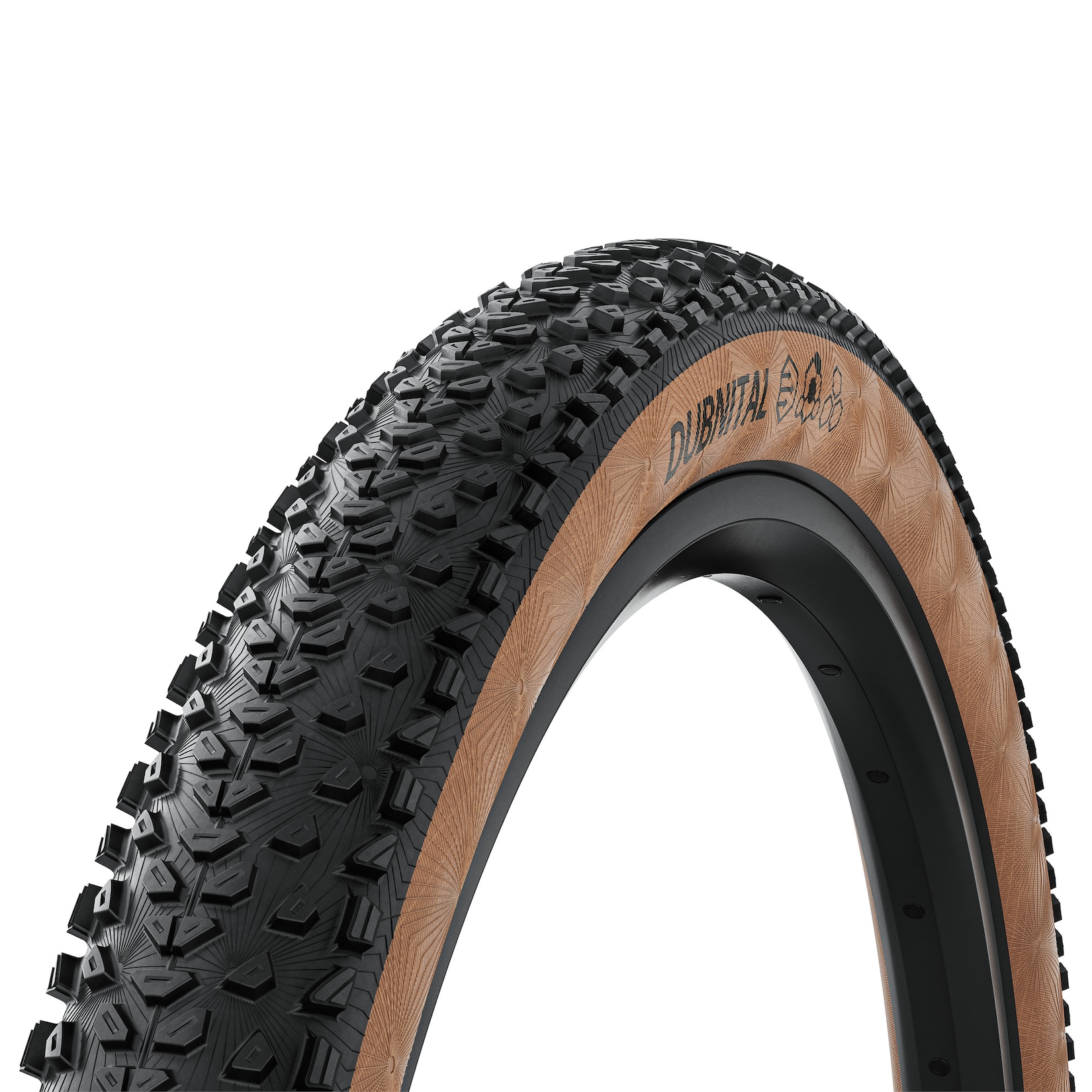 MTB-Fahrradreifen "Dubnital Racegrip" , 29x2.40" 60-622 schwarz/transparent