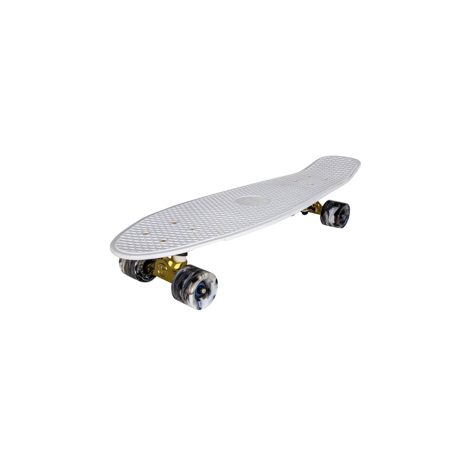 Skateboard Classic Deluxe, 27", weiß