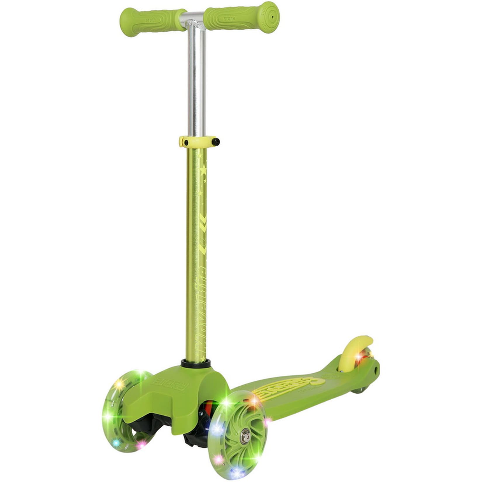 3-Rad-Kinderroller MoveLite LED, grün