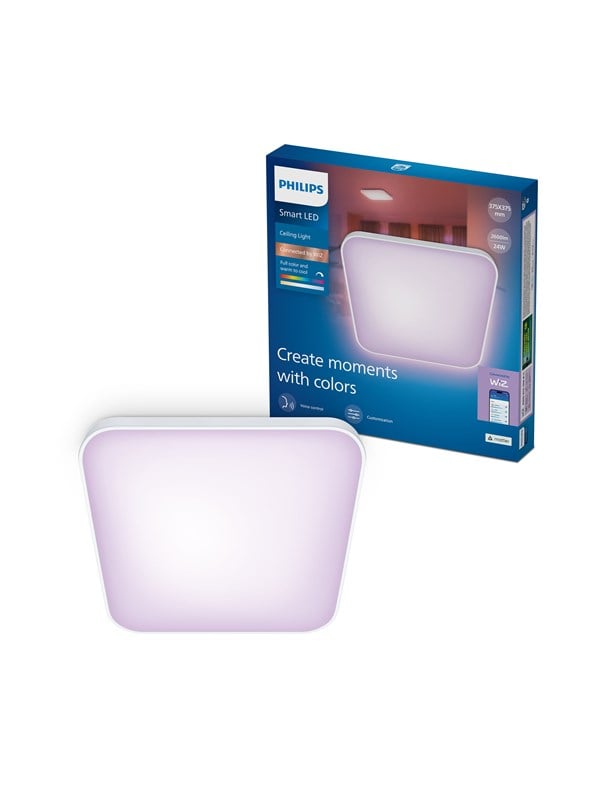 Philips Smart Lighting Smart-Deckenleuchte, quadratisch