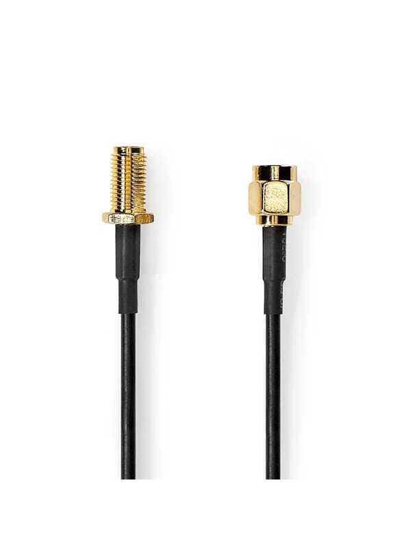 Nedis CSGB02010BK50 coaxial cable
