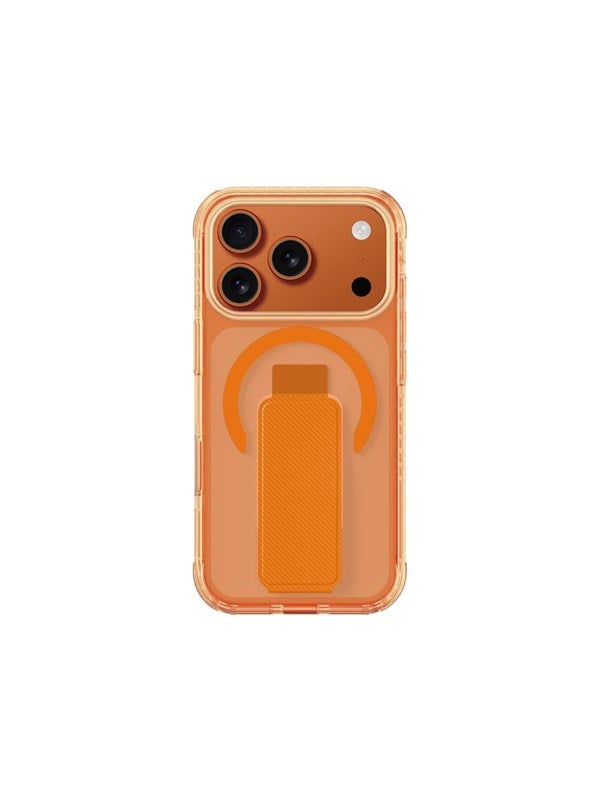 AmazingThing Titan Pro Holder Case for iPhone 17 Pro Max Compatible with MagSafe - Orange