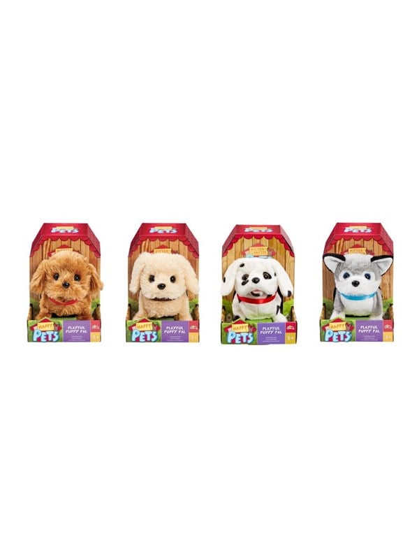 Happy Pets Playful Puppy Pal 4 asst.