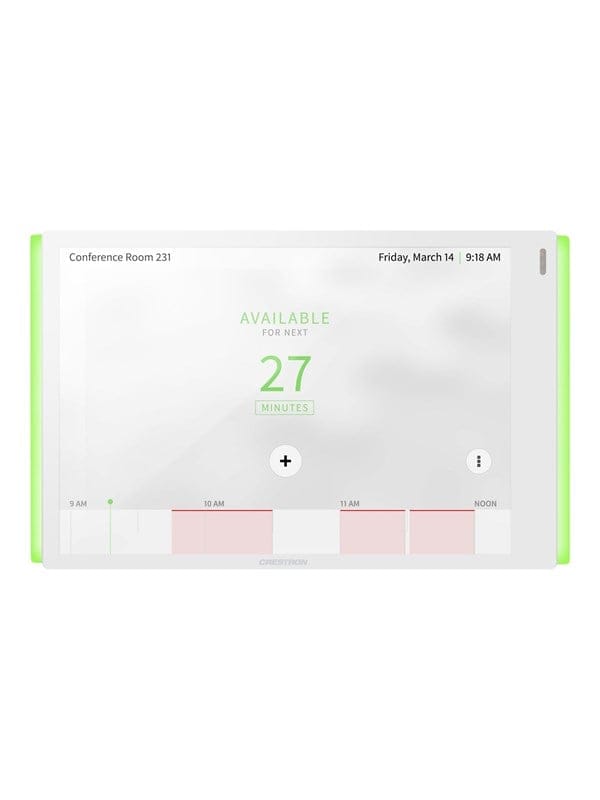 Crestron Electronics Crestron TSW-770-LB-W-S - meeting room availability light bar - smooth white