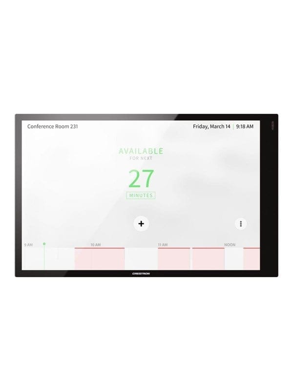 Crestron Electronics Crestron TSW-1070-B-S - control panel with touch screen - Bluetooth 802.11a/b/g/n/ac - smooth black
