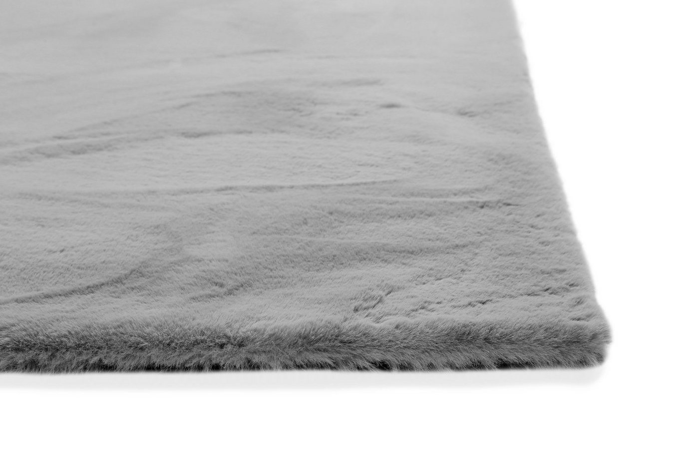 Wecon home Basics Hochflor-Teppich Anna, rechteckig, Höhe: 25 mm, Wohnzimmer, Schlafzimmer, Felloptik, sehr weich und flauschig, Uni Bild 3