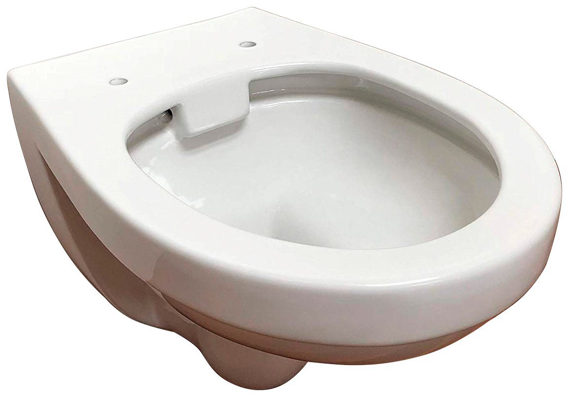 ADOB Tiefspül-WC, wandhängend, spülrandlos, inkl. Schallschutzmatte Bild 4