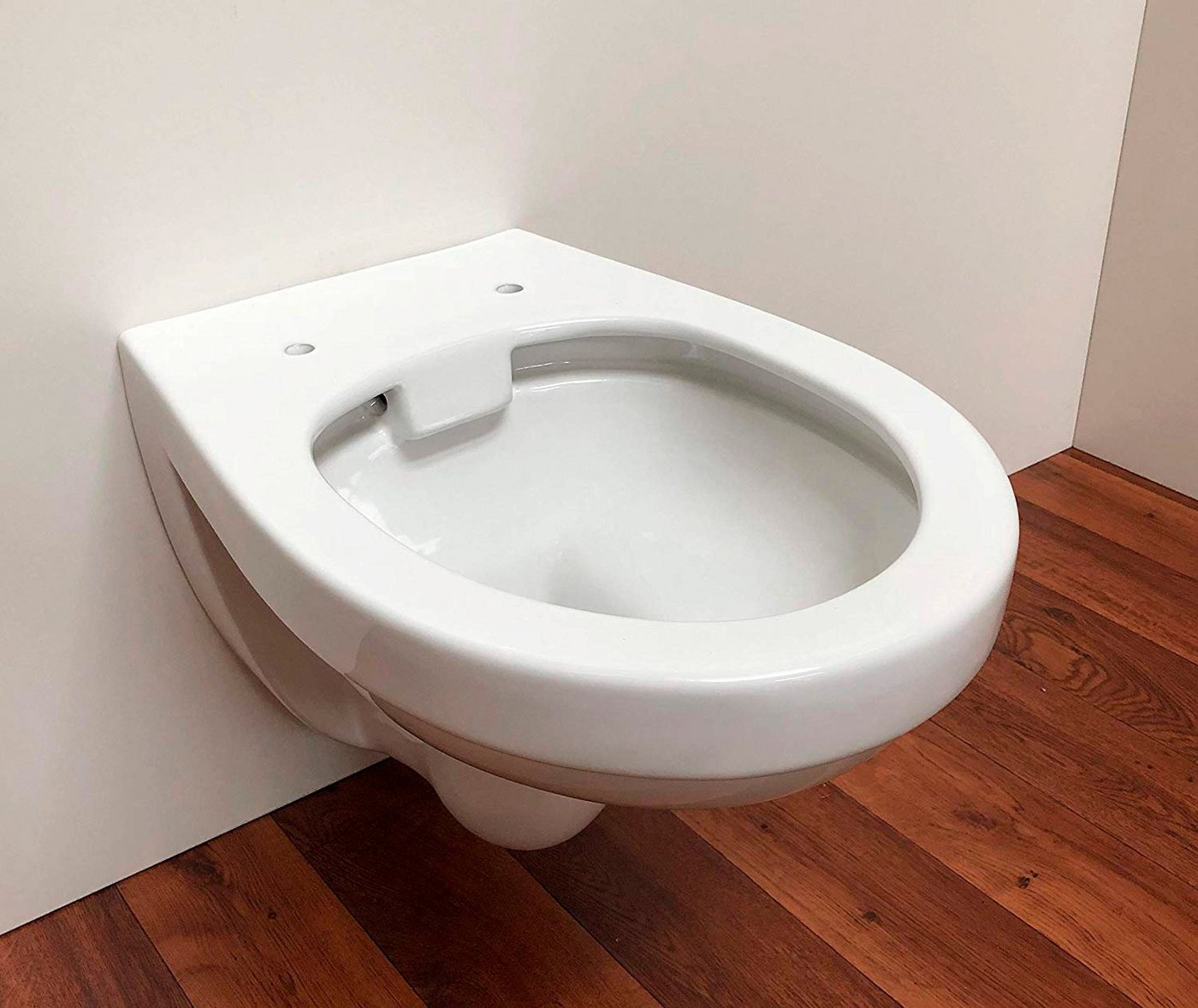 ADOB Tiefspül-WC, wandhängend, spülrandlos, inkl. Schallschutzmatte Bild 5