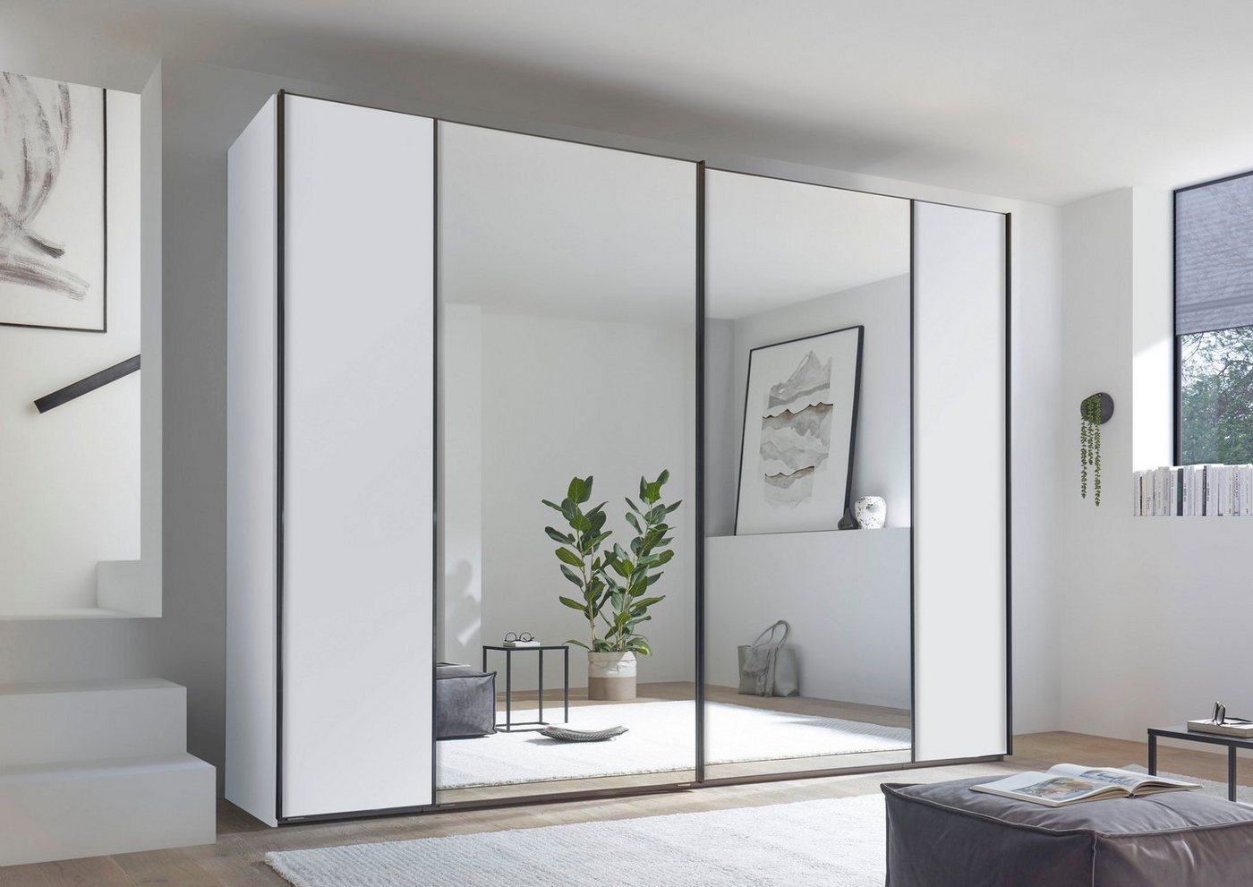 STAUD Schwebetürenschrank Sonett 120 G, Made in Germany mit vier verschiedenen Ausstattungsvarianten Bild 2