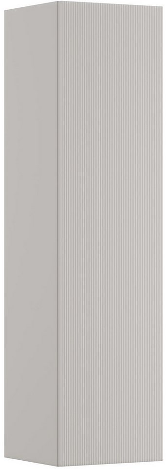 welltime Hängeschrank FLOW STRIPE rechts/links montierbar, Breite 35 cm, modernes Design Schrank mit 3 Einlegeböden, Push-to-open-Function Bild 3