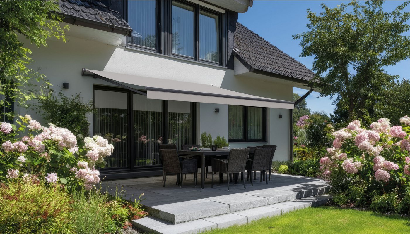 KONIFERA Gelenkarmmarkise PASSAT mit Elektromotor, verschiedene Größen und Farben Bild 4