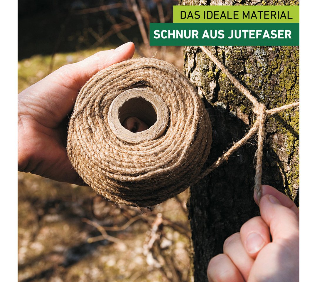 Windhager Pflanzschnur Jute-Schnur, Garn zur Befestigen von Pflanzen (1-tlg), Vliesen und Matten, erhältlich in 1,5 mm x 170 m oder 4 mm x 50 m Bild 4