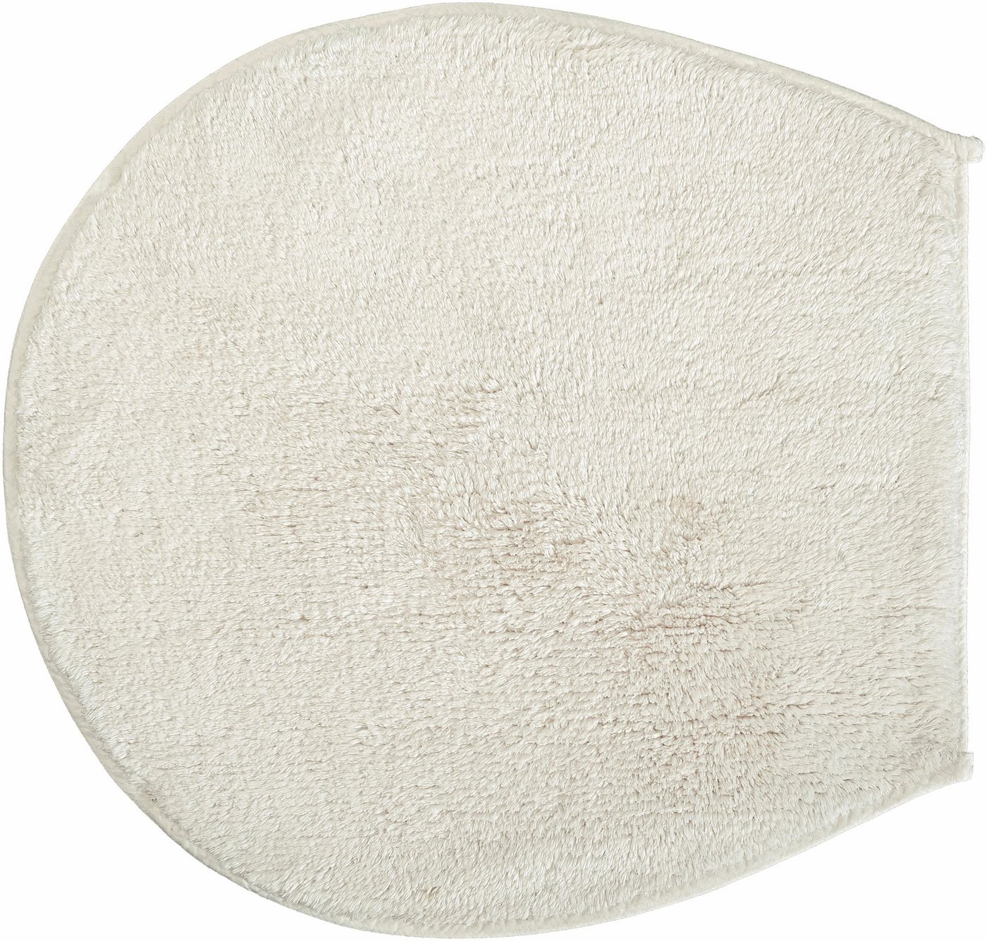 Kleine Wolke Badematte Cotone, Badvorleger, Badezimmer Teppich, Höhe 17 mm, beidseitig nutzbar, fußbodenheizungsgeeignet, Baumwolle, WC-Deckelbezug, Badteppich, Uni Farben, reine Baumwolle, waschbar