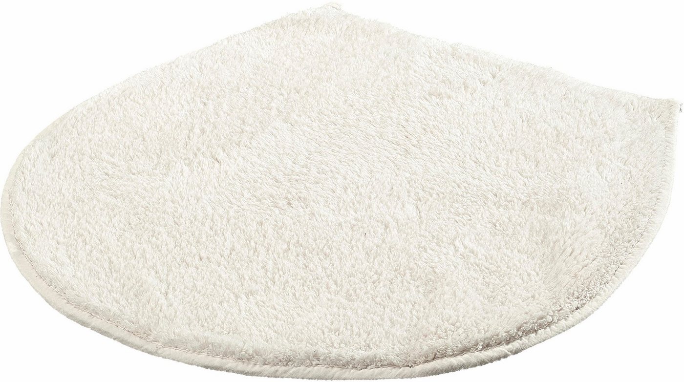 Kleine Wolke Badematte Cotone, Badvorleger, Badezimmer Teppich, Höhe 17 mm, beidseitig nutzbar, fußbodenheizungsgeeignet, Baumwolle, WC-Deckelbezug, Badteppich, Uni Farben, reine Baumwolle, waschbar Bild 3
