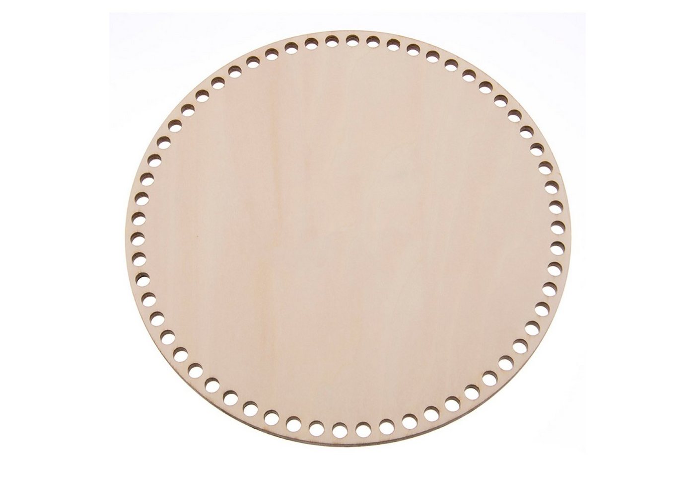maDDma Bastelnaturmaterial 1 Korbboden natur Holz Variantenwahl, Ø 150 x 2.6 mm B 7 mm Bild 5
