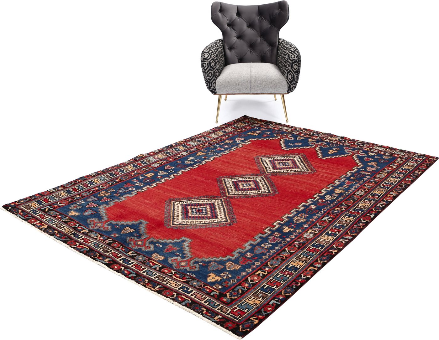 Carpet Avenue Teppich Sirjan 221x163, Rechteck, Höhe: 9 mm