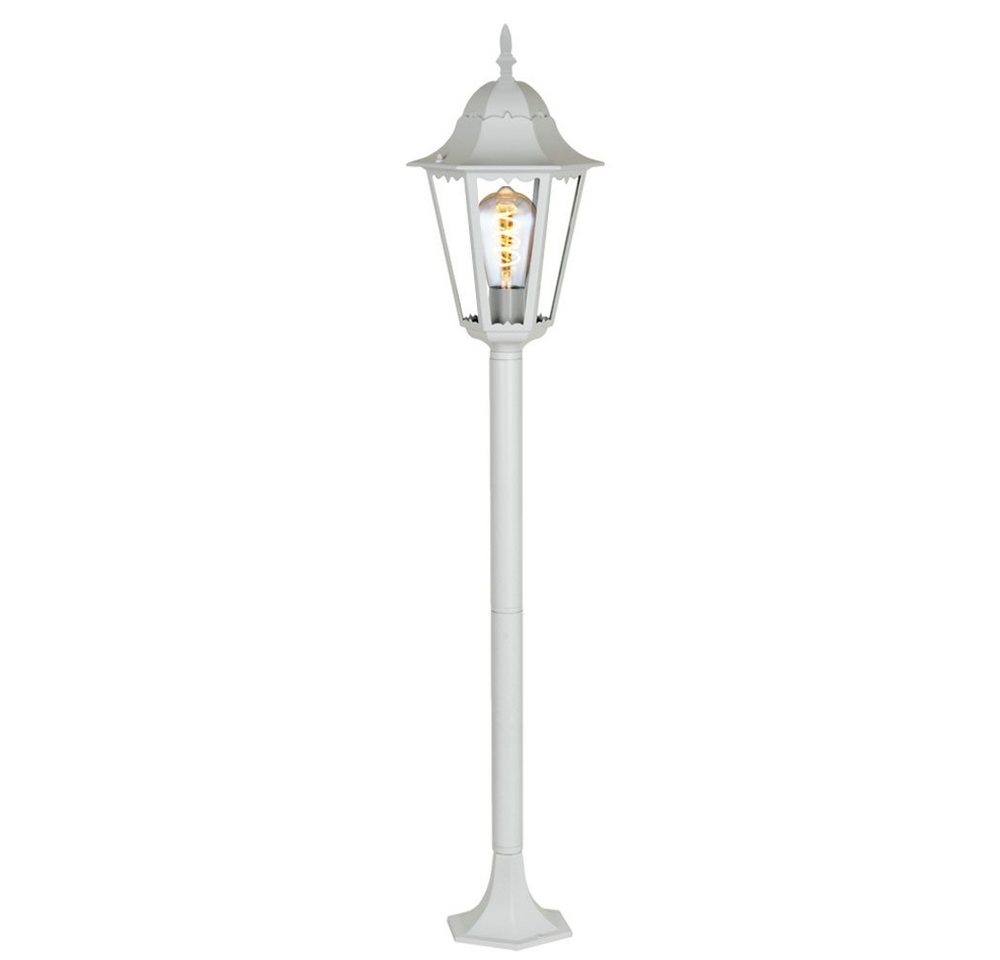 Harms Import Außen-Stehlampe, Leuchtmittel nicht inklusive, ALU Stand Steh Lampe Garten Weg Beleuchtung Außen Laterne Terrassen Bild 3