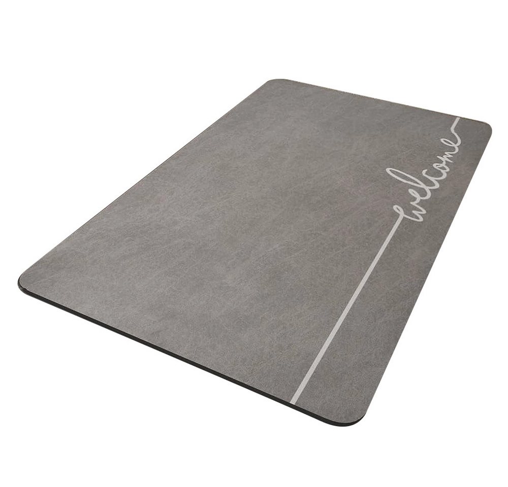 Coonoor Badematte Badteppich rutschfeste Badematten, Badteppich, Höhe 3.5 mm, rutschhemmend beschichtet, strapazierfähig, Wasserabsorbierende Kieselgur, rechteckig Bild 2