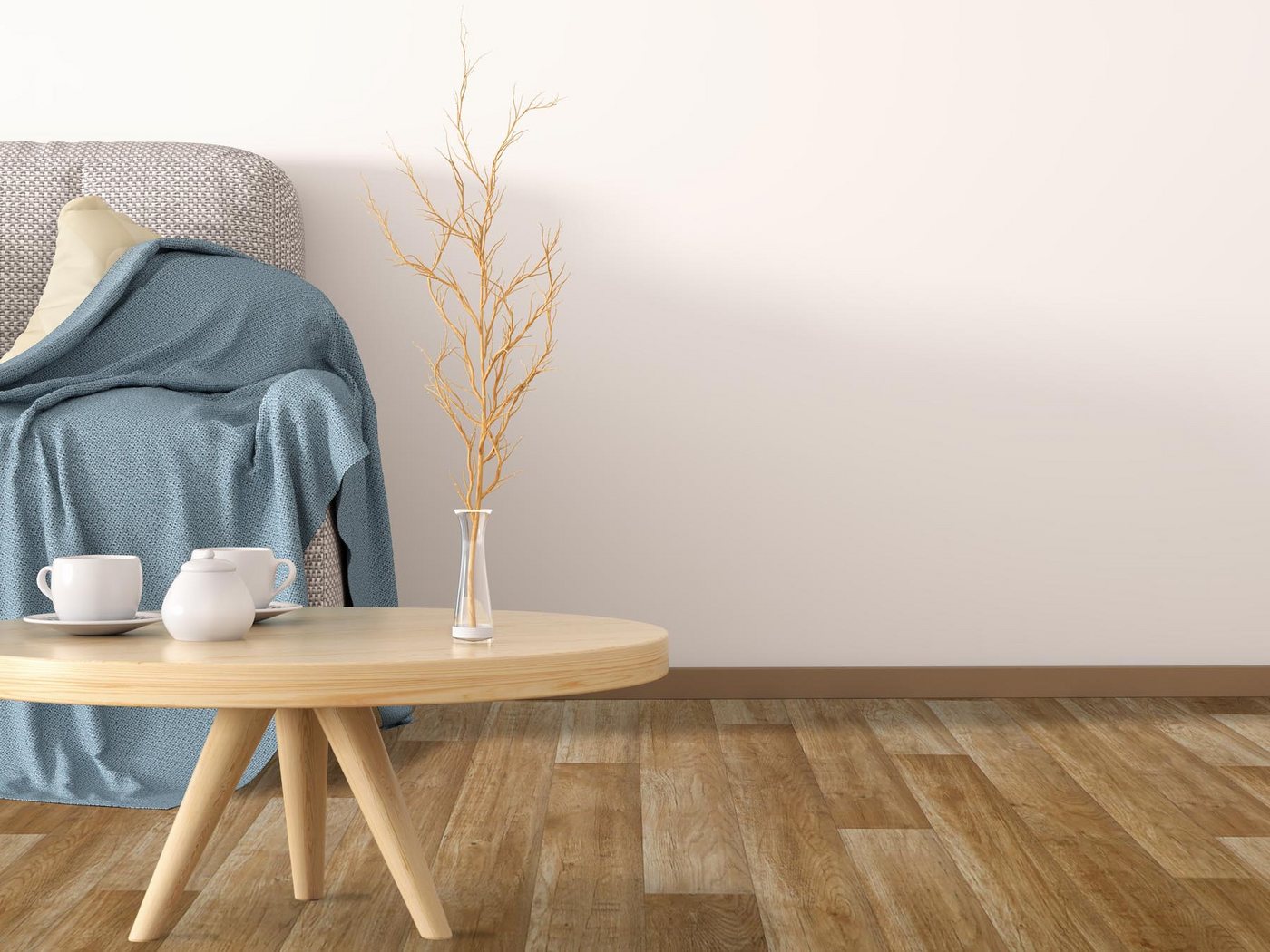 Primaflor-Ideen in Textil Vinylboden CV Bodenbelag TACUTO - Eiche chalet, Starke Nutzschicht Bild 4