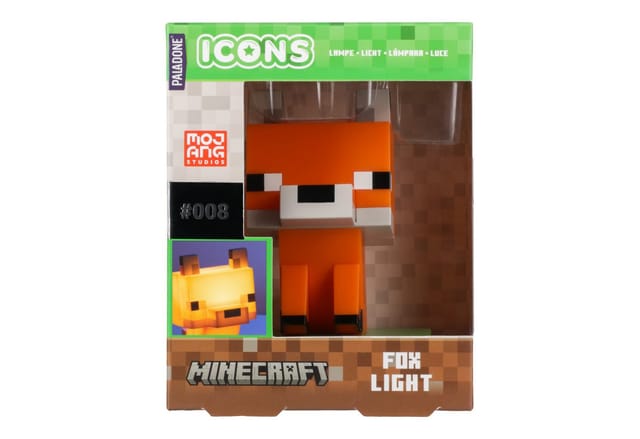 Paladone - Minecraft - Fox Icon Light - Lampe