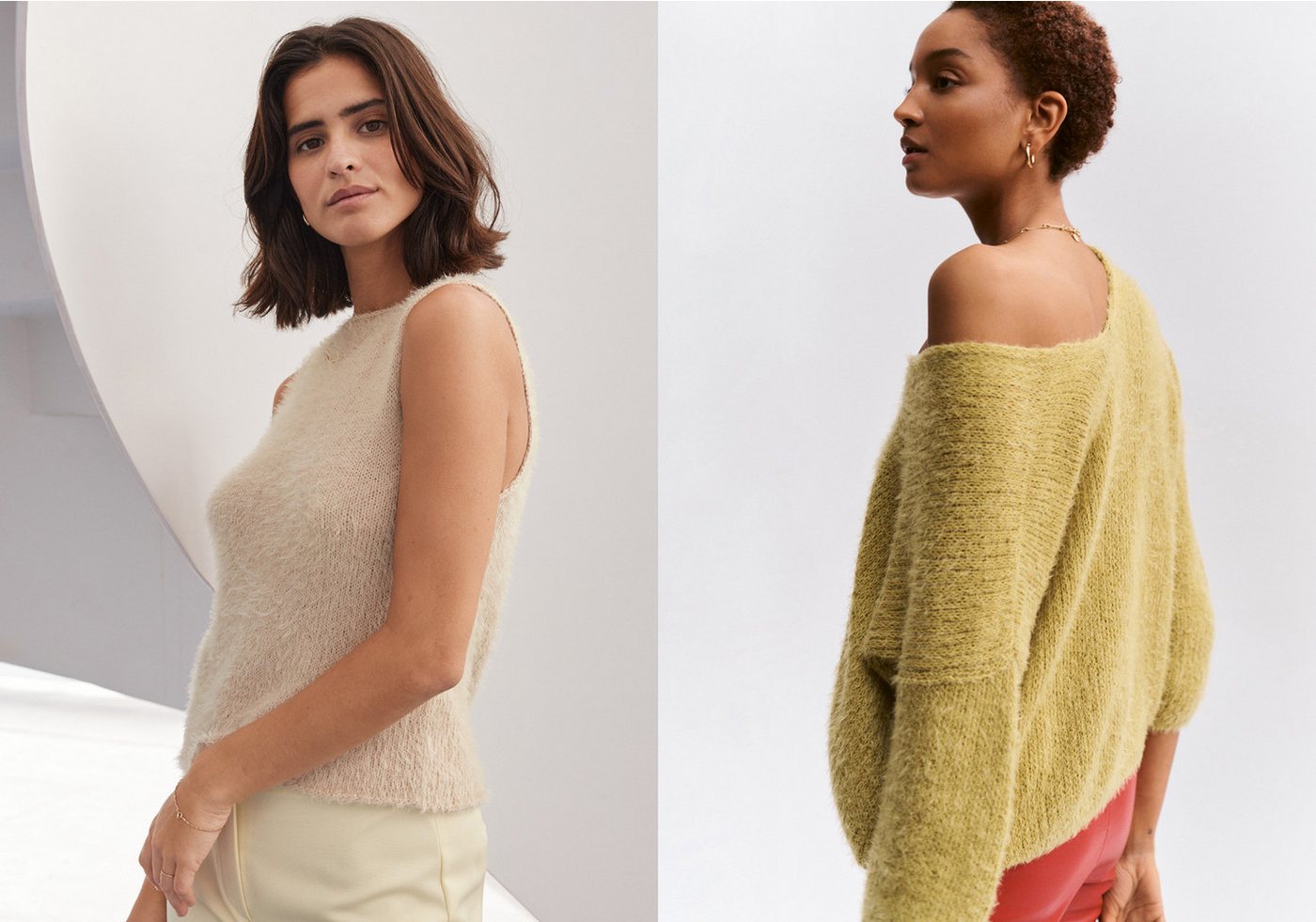 LANA GROSSA PER FORTUNA Flauschiges Kettengarn aus Baumwolle Häkelwolle, 190 m (Weiches Strickgarn für Pullover, Cardigans & Tops, Flauschige Struktur für moderne Strickmode mit Fashion-Charakter), 50 g Bild 4