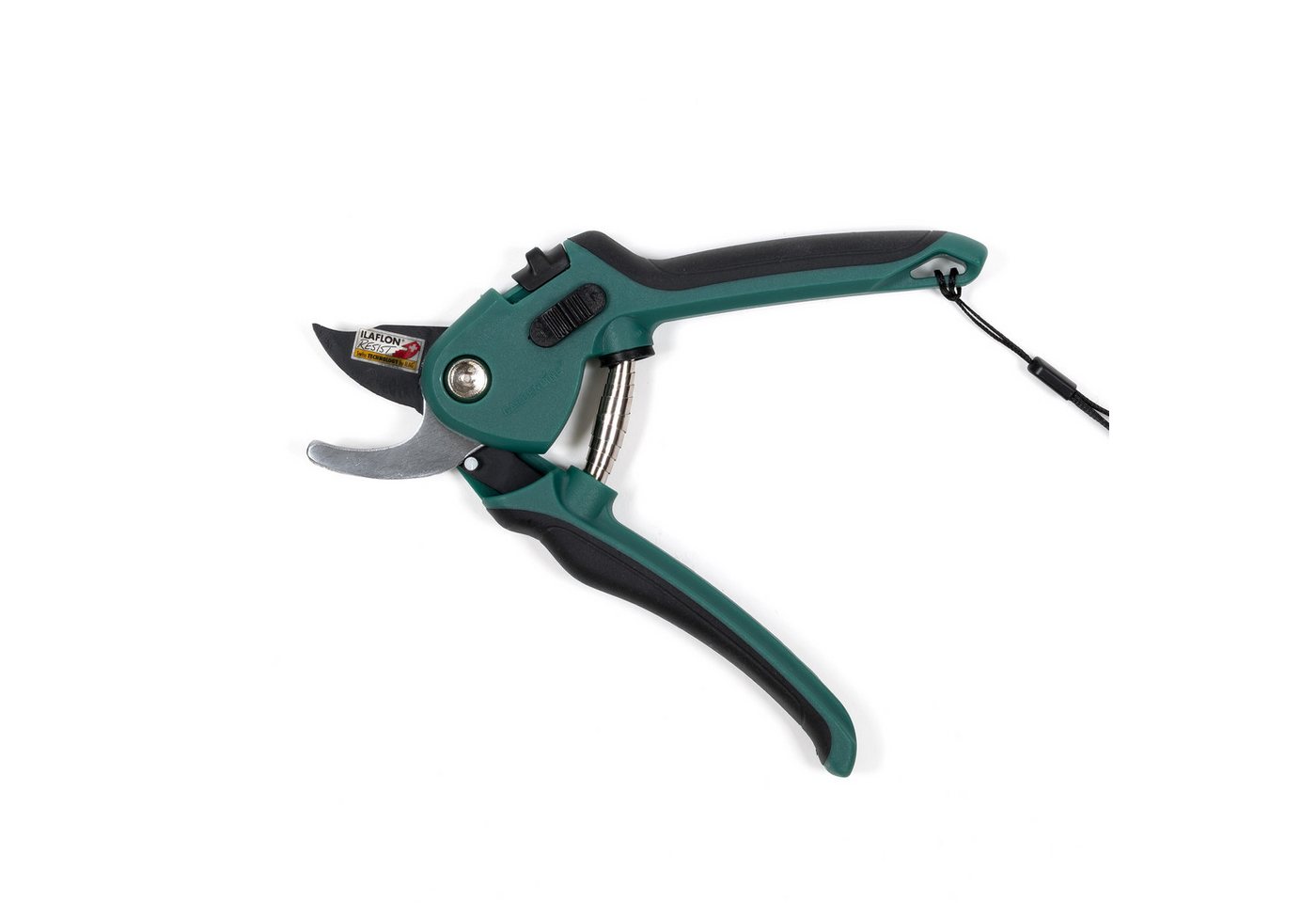 kamelshopping Gartenschere Gardenline Gartenscheren 2er Set, Amboss- & Bypass-Schere, 10mm, verstellbare Öffnungsweite, Antihaftbeschichtung