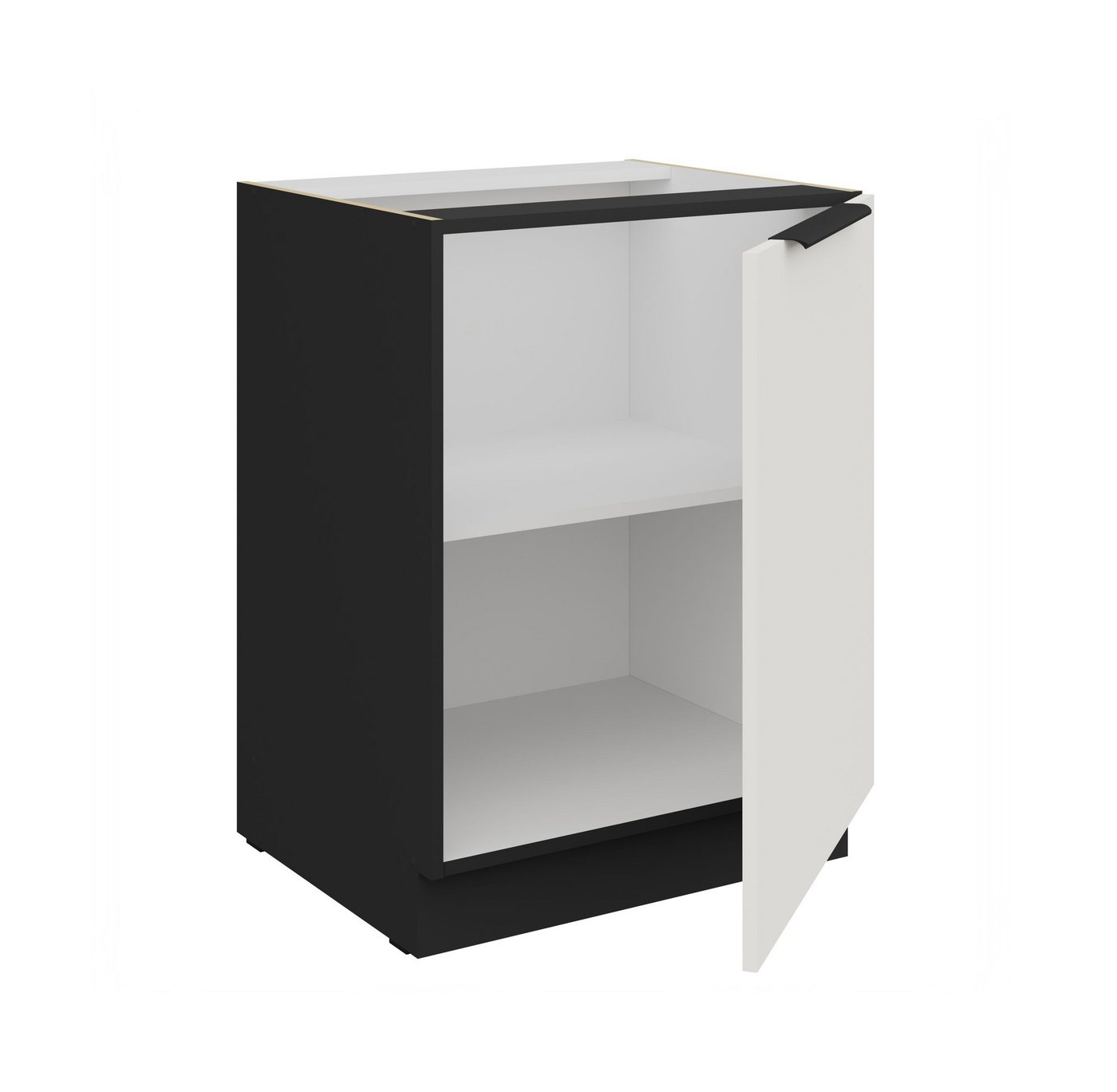 Küchen-Preisbombe Unterschrank 60 cm Küche ARIA Weiss ultra matt Anti Fingerprint Küchenzeile Bild 4