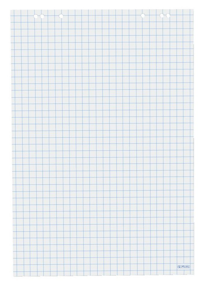 Herlitz Geschäftspapier Herlitz Flipchartblock / Größe: 68x99cm / 20 Blatt / kariert